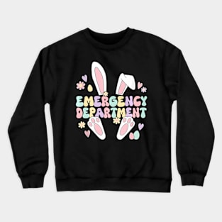 Easter Nurse Crew Easter Day ncy Room Nurses Bunny Crewneck Sweatshirt